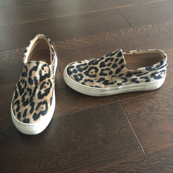gills leopard print platform sneakers